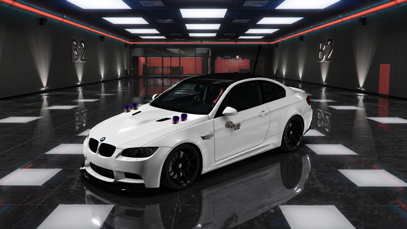 BMW M3 E92 personalizado — apresentação digital